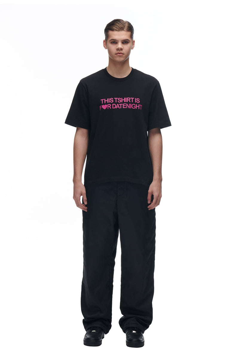 DATENIGHT T-SHIRT BLACK
