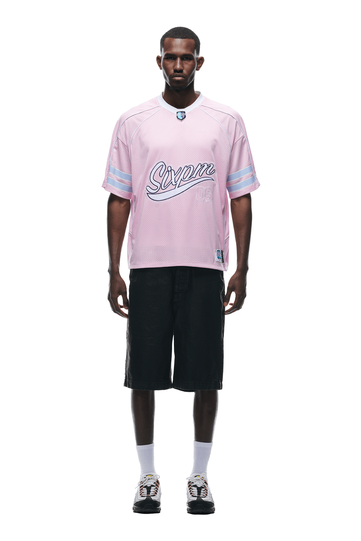 SUMMER FOOTBALL JERSEY PINK