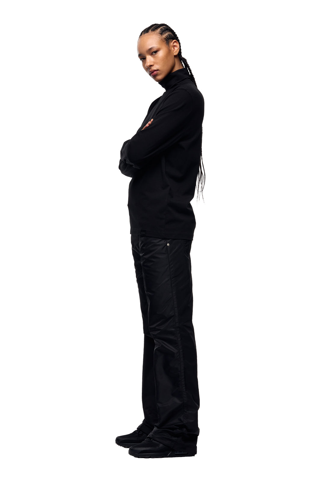 6PM+ TURTLENECK BLACK