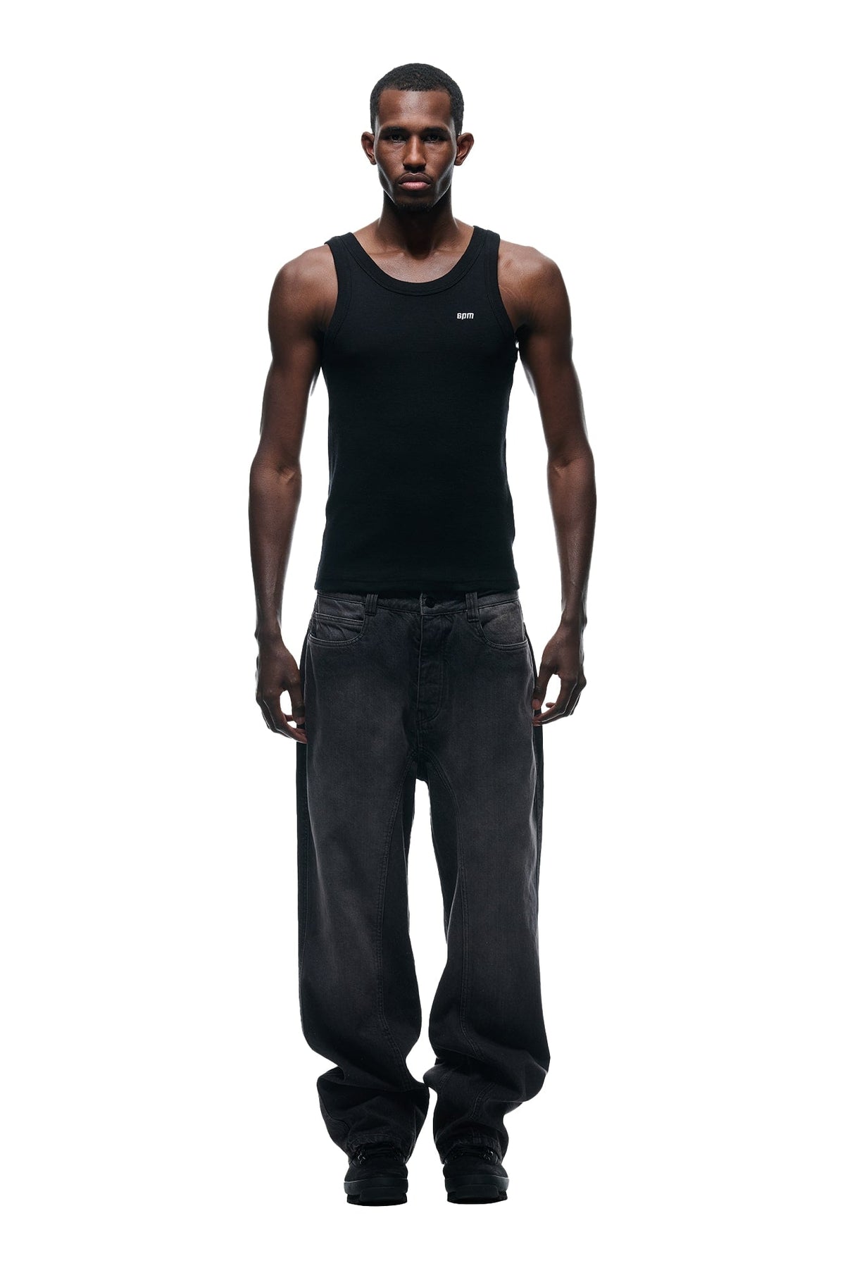 CENTER SEAM DENIM PURPLE OVERDYE
