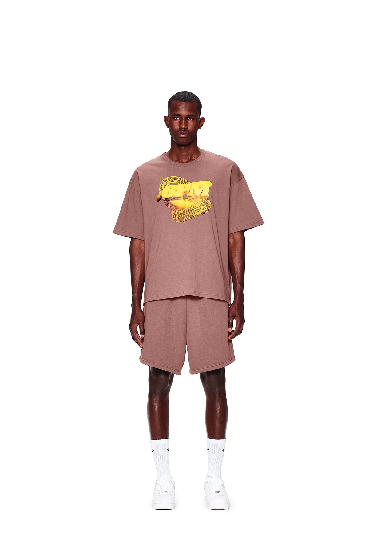 LOGO T-SHIRT BROWN