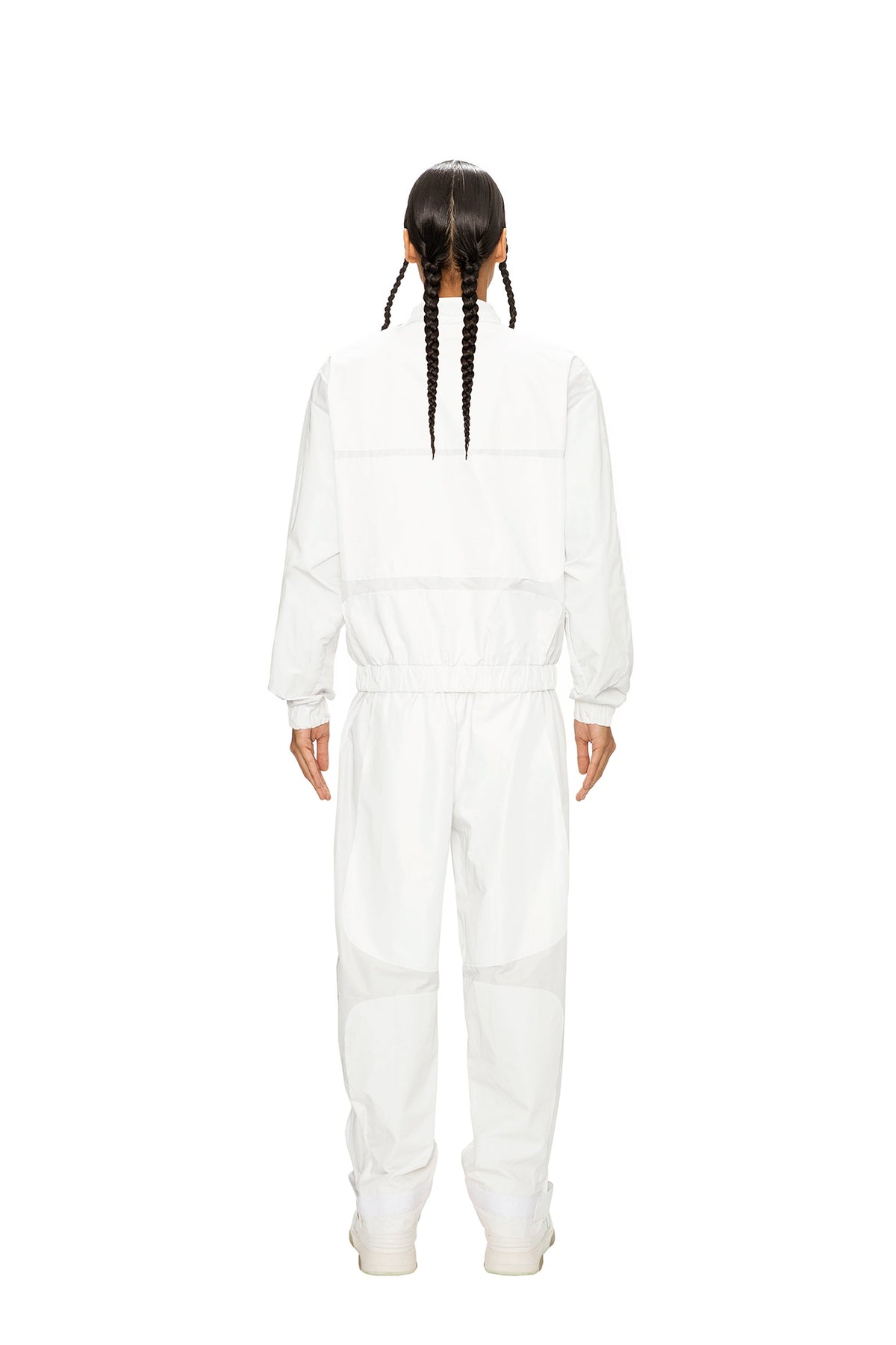 TRACK PANTS WHITE