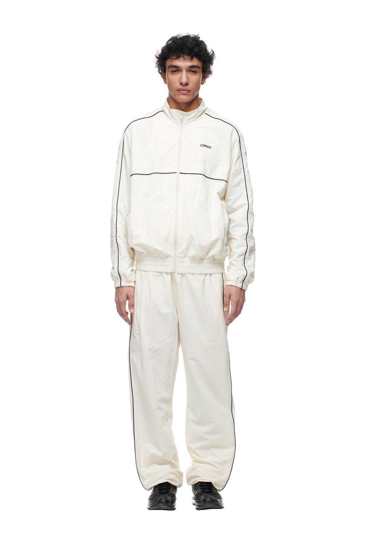 BF NYLON TRACKJACKET CREAM