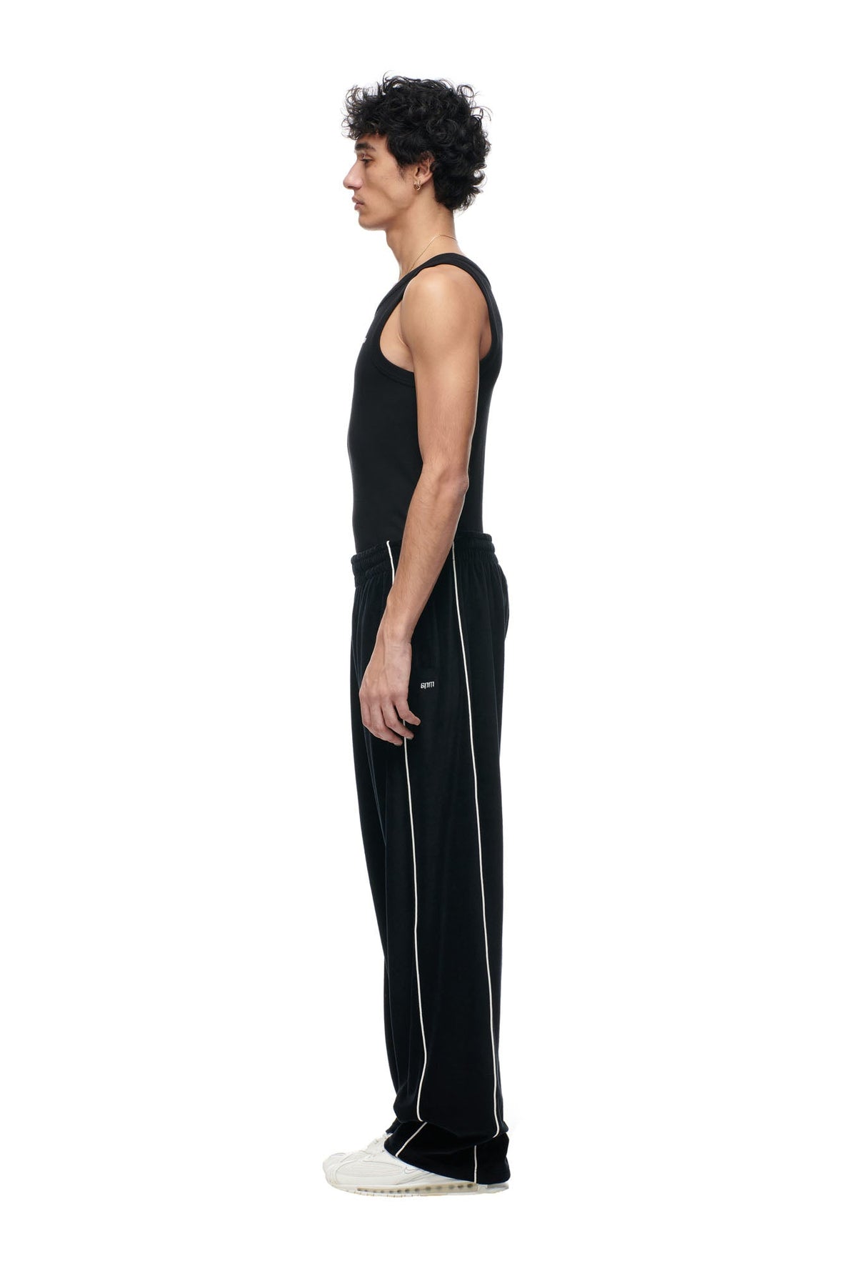 BF VELOURS TRACKPANTS BLACK