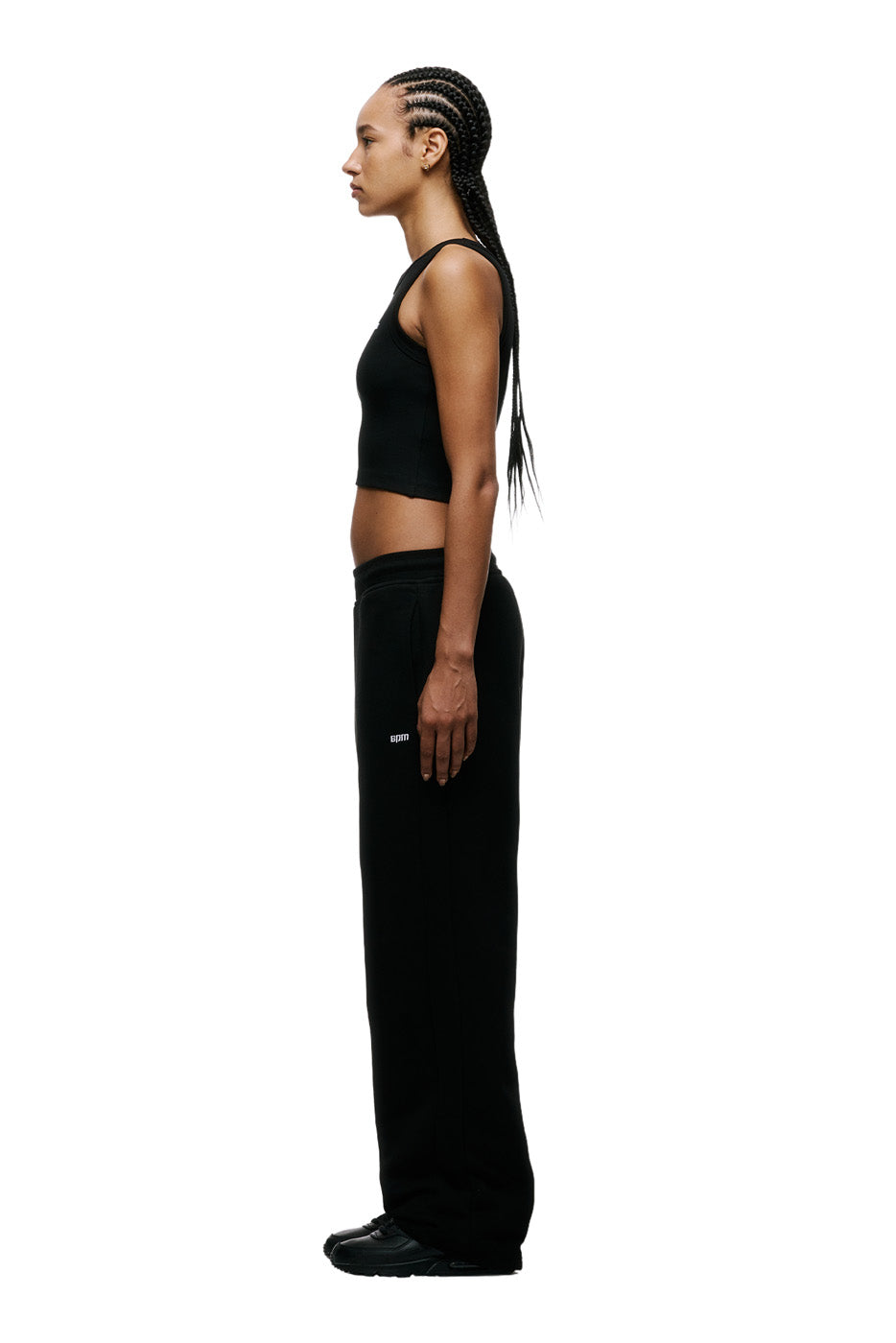 CROP TOP BLACK (SINGLE)